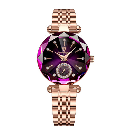 Luxury Elegant Ladies Wristwatch Waterproof Stainless Steel Watch for Woman Simple Casual Dress Women'S Quartz Watches