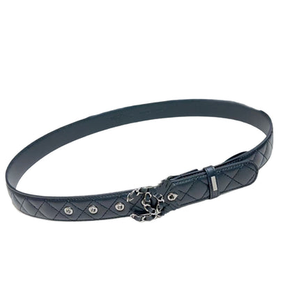 Milano Quilted Slim Belt