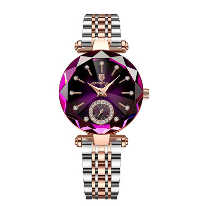 Luxury Elegant Ladies Wristwatch Waterproof Stainless Steel Watch for Woman Simple Casual Dress Women'S Quartz Watches
