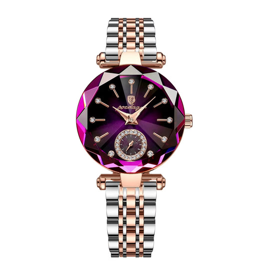Luxury Elegant Ladies Wristwatch Waterproof Stainless Steel Watch for Woman Simple Casual Dress Women'S Quartz Watches